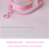 Funda De Vinilo Labubu Para Muñecas Protectora Transparente Alta Periférica De Anime Bolsa Colgante Antipolvo Y Resistente Al Agua Para Dolls De Algodón - details 9