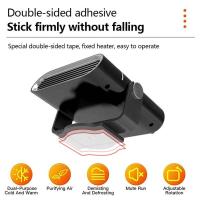 Calentador De Coche Ptc Mini Con Ventilador Portátil Para Parabrisas Defroso Y Demistificador Para Invierno ROFAELEC 12V ABS - details 6