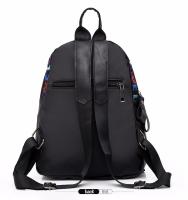 Mochila De Moda Para Mujer Casual Bolso De Hombro Escolar Material Principal Nylon Con Lining De Acrílico Sistema De Porta Cómodo - details 9