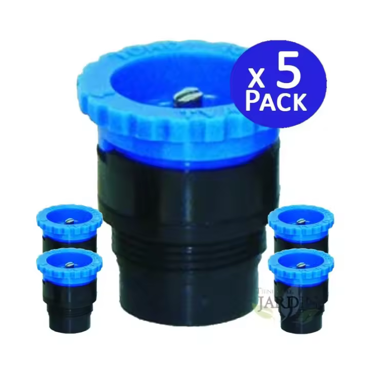 TORO Pack 5 Tobera para difusores de riego Toro T-VAN10 | Alcance 3 m | Boquilla Rosca Macho | Angulo Ajustable - 1
