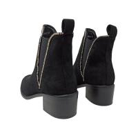Eva Zorteon- Botines Camperos Con Elástico Lateral Y Pedrería. Marca TULIPANO. - details 2