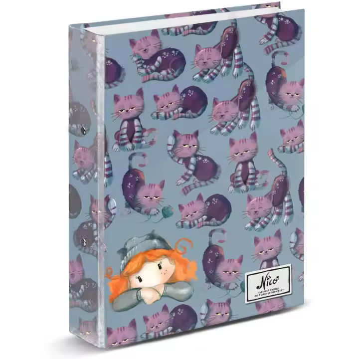 Ninette Karactermania Carpeta de anillas 69541 morado Junior - 1