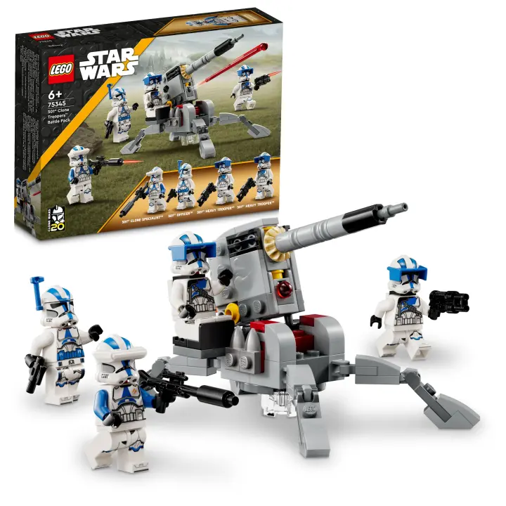PACK DE COMBATE: SOLDADOS CLON DE LA 501 - LEGO STAR WARS 75345 - 1