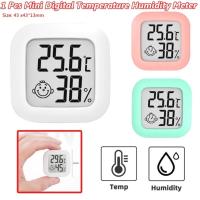 1 Pc Mini Termómetro Y Higrómetro Digital LCD Para Interior Medidor De Temperatura Y Humedad Para Habitación - details 0