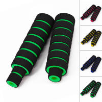 4PCS Fundas De Espuma Suave Para Manillar Y Embreague De Motocicleta En 4 Colores Opcionales Tamaños Grandes Con Tubos Pequeños - details 1