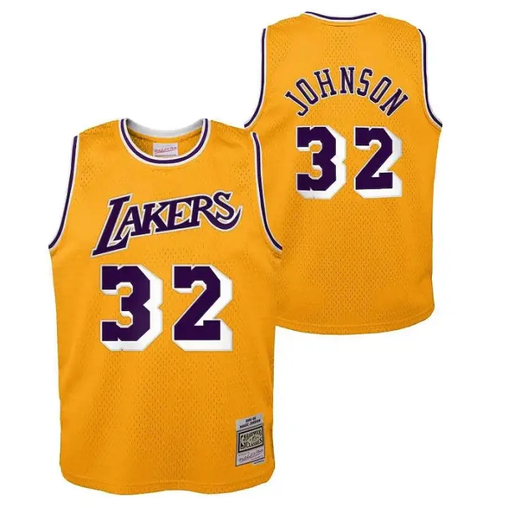 Camiseta Magic Johnson - Lakers - Swingman Junior 1984-85 - 1