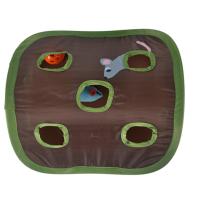 Juguete Interactivo Para Gatos Juego De Escondite Y Busqueda Con 9 Agujeros Y Bola Collapsible Puzzle Ejercicio Para Gatos - details 7