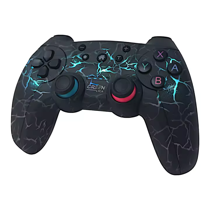 Mando Inalámbrico para Switch/PC/Steam -  - 7 luces Led diferentes - Doble Vibración - Sensor 6 ejes - Joysticks 360º - 1