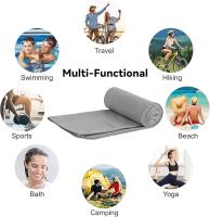 3 Pcs/Set Toalla de Microfibra Fitness，Toalla de Viaje Ligera y compacta - Toalla de Microfibra para Viajes, Vacaciones, Fitness（80x40cm） - details 3
