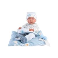 LLorens  Muñeco Nico RN 40 cms Cojin Azul LLorens 73895 - details 0
