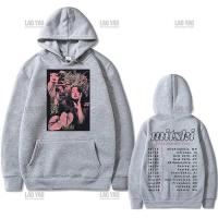 Sudadera De Manga Larga Para Hombre Y Mujer Con Diseño Gráfico De Mitski Y Hell Buries Me in Makeout Creek Estilo Hipster Sudadera De Polyester Para Todas Las Estaciones - details 4