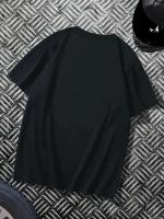 Camiseta De Deporte Para Hombres Talla Grande Con Estampado 3D Manga Corta Transpirable Fitness Kit Casual O-Neck Polyester - details 1