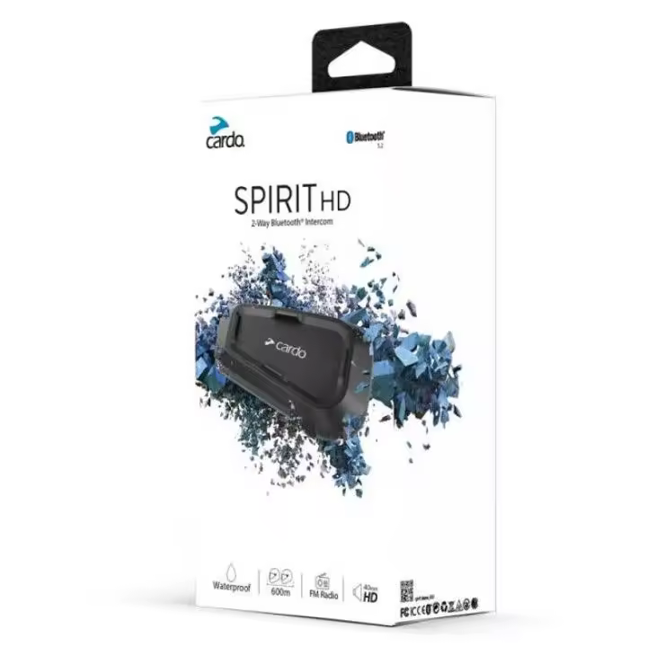 Casco Moto Intercomunicador Cardo Spirit Hd Negro Unica Negro Unica - 1