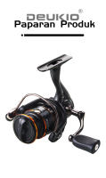 DEUKIO 1000 Mini Carrete De Pesca Ligero Para Agua Salada Y Agua Dulce Carrete De Pesca De Manivela Para Carp Raft Pesca En Río Reservorio Y Playa - details 10