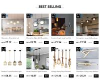 Lámpara Colgante LED Para Techo De Cocina Y Sala De Estar Iluminación Chandelier Pendente Candelabro Techo Material Principal Sin Luz Incorporada - details 0