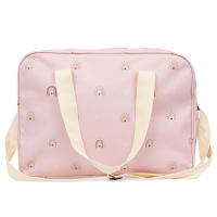 Bimbidreams Bolso Maternal impermeable HAPPY DAYS rosa estampado arco iris con cambiador - details 2