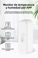 Sensor De Temperatura Y Humedad WiFi Tuya Con Monitorización Remota Por App Compatible Con Alexa Y Google Assistant Para Hogar Inteligente - details 3