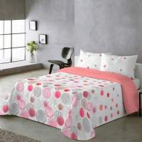 ARISE SHOP-Colcha Reversible con Estampado,100% Poliéster,Incluye Funda de Cojín,para Cama 90,105,135,150cm - details 5