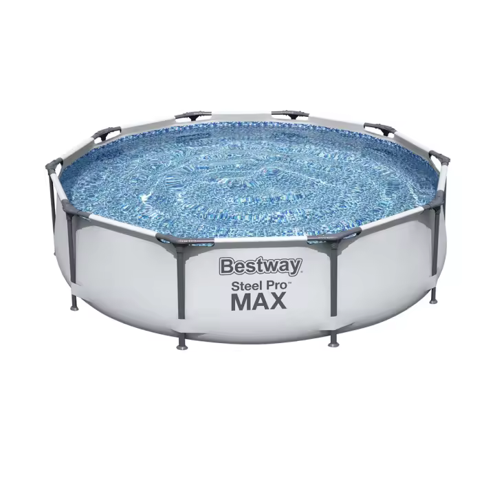 Bestway Piscina Redonda 3.05x76 con Depuradora y Estructura Metálica - 1