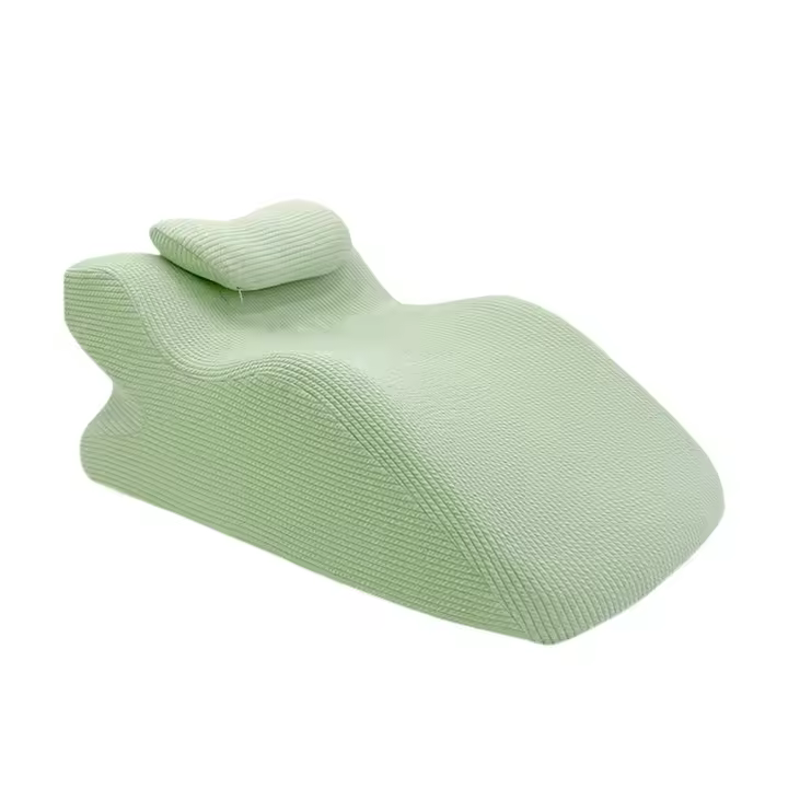 Almohada Face down Para Descanso Ergonómica Con Soporte Cervical Almohada De Masaje Para Dormir Y Leer Cubierta Desmontable Y Lavable Poliéster 100% Espuma De Memoria - 1