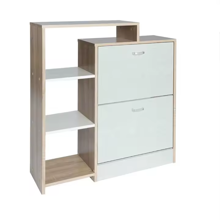 DUPI  Zapatero recibidor Aitana de Madera con 2 Puertas – Estantería para 20 Zapatos, Compacto y Funcional - 1