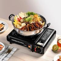Estufa de Butano, Cocina 2 en 1, Hornillo De Ga s Portátil, Estufa de Ga s Portátil, Compacta con Estuche de Transporte, Quemador De Cocina Al Aire Libre Para Camping - details 2