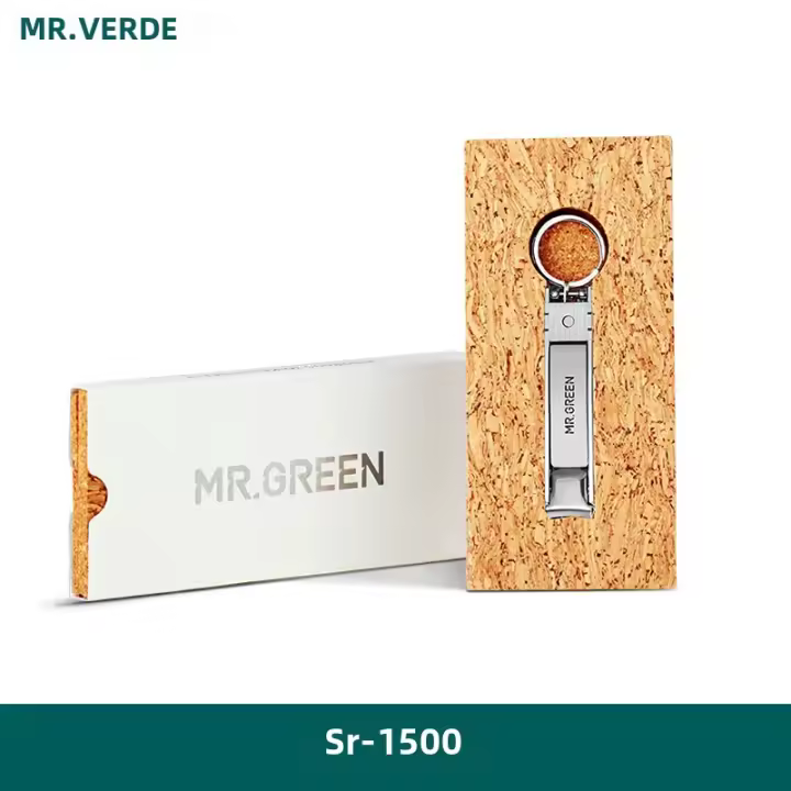 Tijeras De Uñas Ultrafinas MR.GREEN Collapsible Portátiles Para Viaje Herramientas De Manicura De Acero Inoxidable Cortador De Uñas Y Cutículas - 1