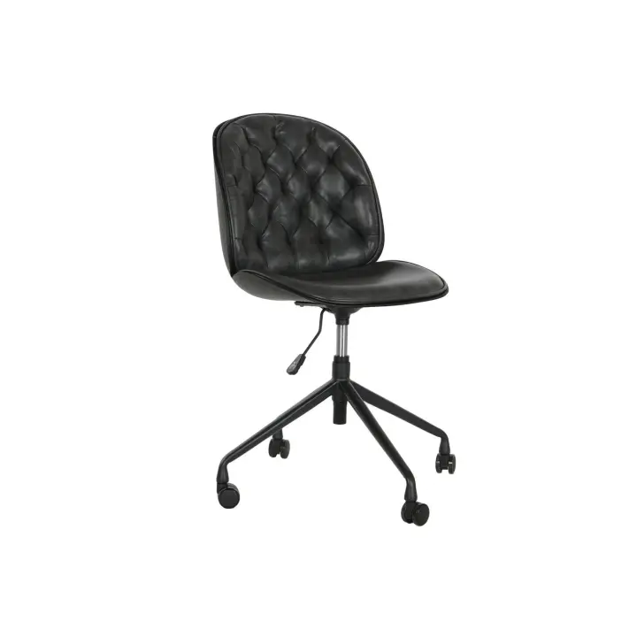 SILLA PP METAL 47,5X57,5X83 89 RUEDAS NEGRO FIJALO MB205800 - 1