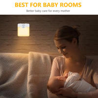 Lámpara LED De Sensor De Movimiento Para Habitación De Niños Con Sensor De Atardecer Hasta Medianoche Luz Nocturna Dimmable Sin Cable Eficiente Energéticamente Con Enchufe UK EU Para Pasillo - details 11