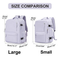 Mochila de viaje de cabina para mujer, bolsa para portátil de gran capacidad, Easyjet cark-ons, 45x36x20, Ryanair 40x20x25, resistente al agua - details 1