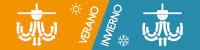Wonderlamp Ventilador de techo con luz Basic Blanco - details 0