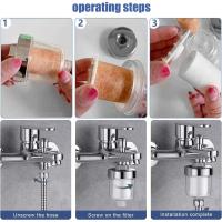 Purificador de Agua para Ducha, de Algodón PP Filter, antitical de 9 mm de espesor. - details 4