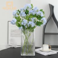 1PC Hiedra De Simulación Con 5 Cabezas De Almohadillas Decoración De Hogar Para Sala De Estar Artesanía De Flores Artificiales Serie Forestal - details 2