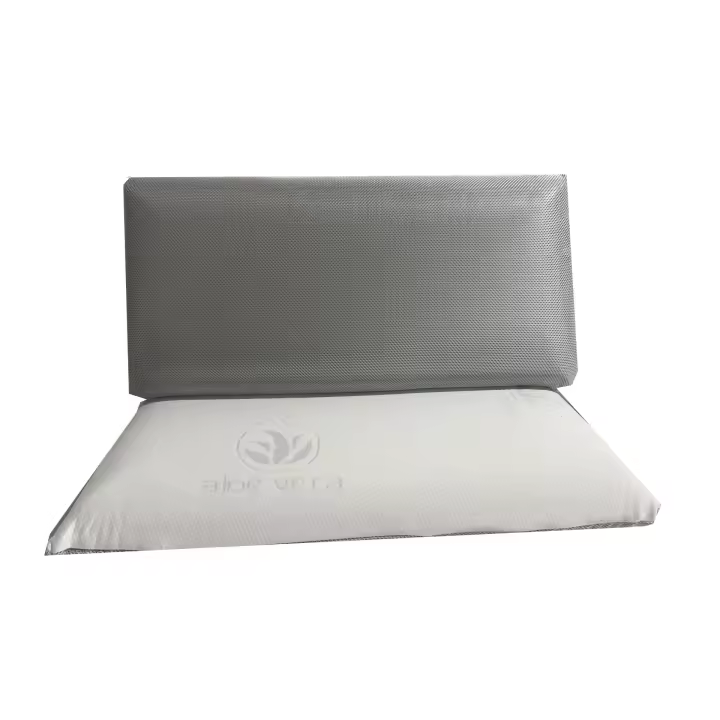Almohada  Viscoelástica,núcleo 100% Viscoelástica, Tejido de Aloe Vera,Anti Ácaros, Anti bacterias, Termorregulable y Ergonómica.  mejor calidad - 1