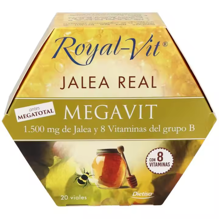 Dietisa Jalea Real Royalvit Mega-Total 20 Viales - 1