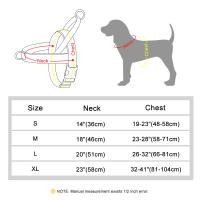 Harnés Reflectante Para Perro No Pull Táctico Militar Con Adhesivo Y Almohadilla Chaleco Para Mascota Pequeña Mediana Grande Para Pug Y Otros - details 1