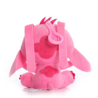 Muñeca De Peluche Disney Stitch Angel 12cm Colgante Para Llavero De Mochila De Anime Accesorio Para Parejas Regalo De Cumpleaños - details 3