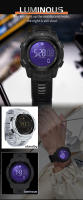 Reloj Deportivo Para Hombre SANDA 50M Impermeable LED Digital Calorías Fitness Running Pulsera Militar Con Pantógrafo Y Alarma - details 11