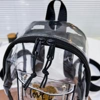 Mochila Grande De Transparencia En Gel Para Moda Bolsa De Compras Estilo Juego Material Principal No Tejido Línea De Color - details 11
