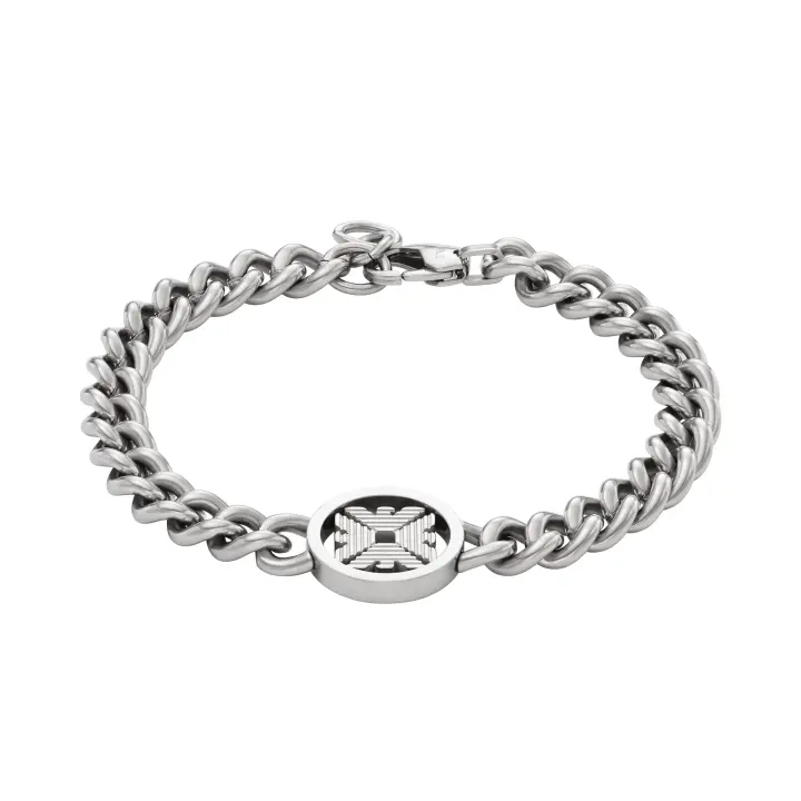 Emporio Armani STAINLESS STEEL，SILVER，CHAIN EGS3041040 - 1