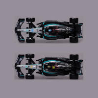 Modelo De Coche De Carreras Burago 1:43 Mercedes Benz AMG F1 W15 Aleación De Simulación Para Niños Regalo De Navidad - details 3