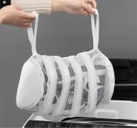 Bolsa De Lavar Zapatillas Malla Especial Para Máquina De Lavar Protección Anti-deformación Para Viaje Y Almacenamiento De Zapatos - details 10