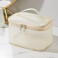 Bolso De Viaje Para Maquillaje Y Artículos De Higiene Personal De Mujer Organizador Transparente De Malla PVC Para Cosméticos Y Toallitas - details 6