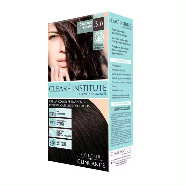 Champú Colour Clinuance 3.0 Castaño Oscuro Cabellos Delicados - 1