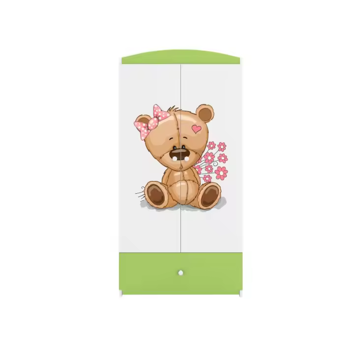 Roupeiro Kocot Kids BabyDreams Teddybear Flowers Green - 1