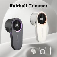 Afeitadora de telas, afeitadora de pelusas, quitapelusas recargable con 6 cuchillas, quitapelusas eléctrico portátil para suéteres, pantalla LED digital para eliminar pelusas de suéteres, ropa, manta, sofá - details 3