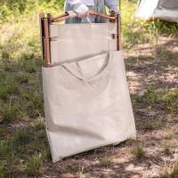 Bolsa De Almacenamiento Para Silla De Camping De 2 Tamaños Y 3 Colores Negro Caqui Verde Silla Plegable Al Aire Libre Tote Bag - details 3