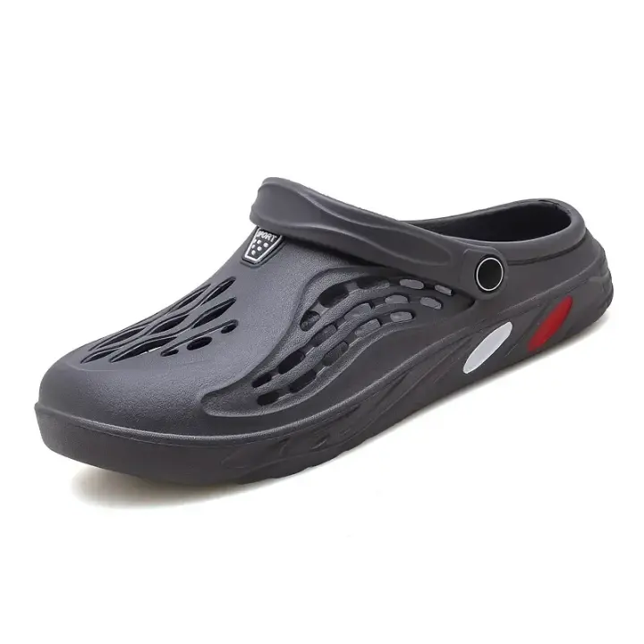 Sandalias De Verano Para Hombre EVA Ligera Zapatillas Planas De Playa Tallas Grandes Hasta 45 Zapatos Casuales Para Jardín Y Exterior - 1