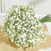 30PCS Flores Artificiales Gypsophila Para Boda Decoración De Hogar Y Fiesta Falsas Flores De Plástico Para Centros De Mesa Y Decoración De Habitaciones - details 2