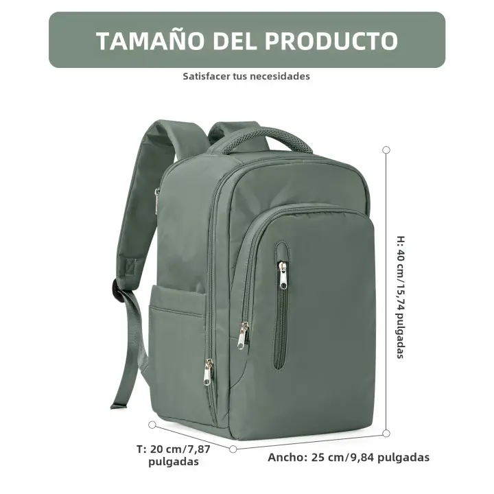 Mochila De Viaje Impermeable Para Hombres Y Mujeres Con Portátil Capacidad De 20-35 Litros Material De Nylon Bolsa De Equipaje De Cabina Ryanair Capacidad Grande Para Exteriores - 1